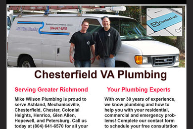 24 Hour Plumbing Service Chesterfield