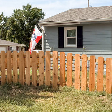 Cedar Privacy Fence in Wichita, KS