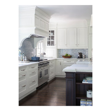Ceramic Tile and Mosaic Backsplash
