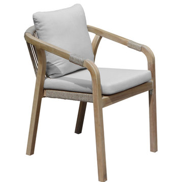 Set of 2 Lola Dining Chairs, Beige