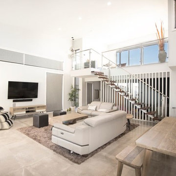 Contemporary Open Floor Plan