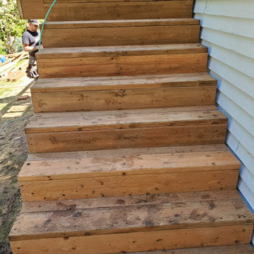 Mukilteo deck demo and rot repair