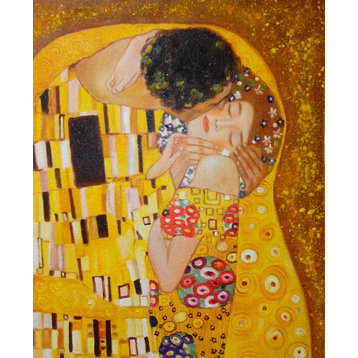 Klimt "The Kiss" Oil Painting