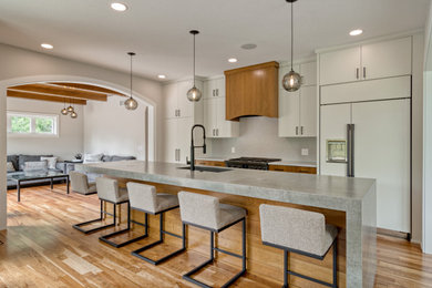 Minimalist kitchen photo in Minneapolis