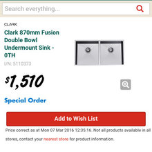 Kitchen sinks