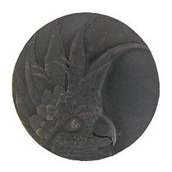 Inviting Home Inc. - Large Cockatoo Knobs, Left, Dark Brass - Cabinet And Drawer Knobs