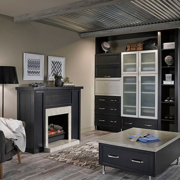Kitchen Craft Cabinetry: Modern, Organized Primary Bath