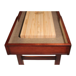 Harvard Shuffleboard with Traditional Mahogany Finish - Game Tables