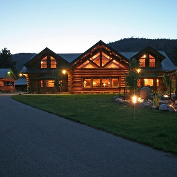 Cruz Residence - Handcrafted Scandinavian Full-Scribe Log Home