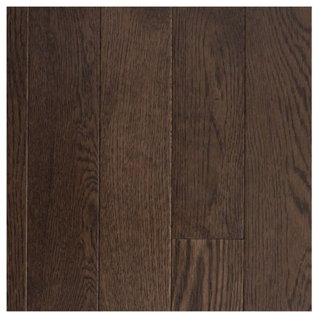 Mullican 154-SA-OA-2.25-D St. Andrews 2-1/4"W Smooth Solid Oak - Dark Chocolate
