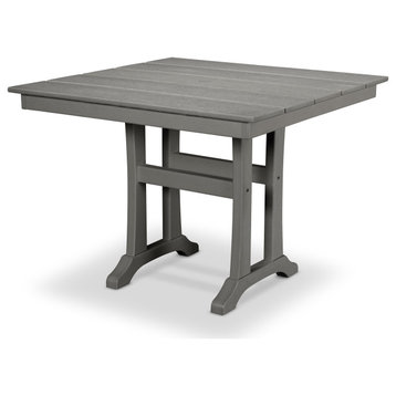 Trex Outdoor Farmhouse 37" Dining Table, Stepping Stone