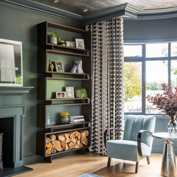 Contemporary Kitchen with Mid Century Styling, Greenwich, London