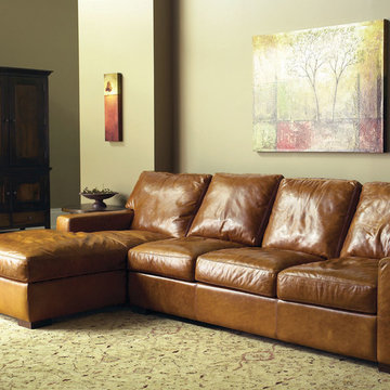 Danford Sectional | American Leather at Recliners.LA
