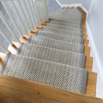 Custom Runner with matching Mat- Cortlandt Manor, NY
