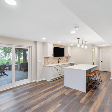 Traditional/Transitional Basement Finish Leawood, KS