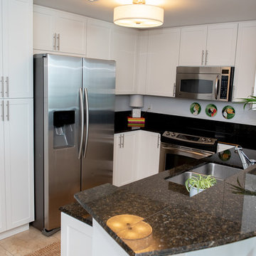 Contemporary Kitchen Remodel Done in Stratus Super Matte