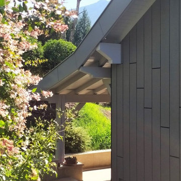Avant / Après : L'extérieur d'une villa savoyarde rénové