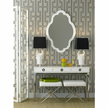 Modern Console Tables with Lucite