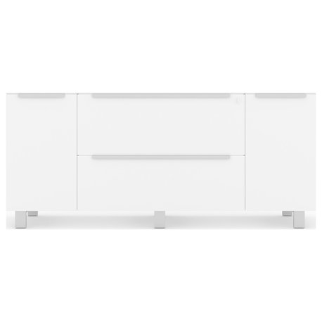 K123 Credenza, White