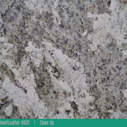Alaska White Polished/Leather - Kitchen Countertops
