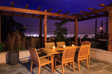 Example of a trendy patio design in San Francisco