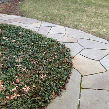 Irregular Bluestone Walkway