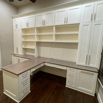 Home Office Carrollton - Prime Design Cabinetry