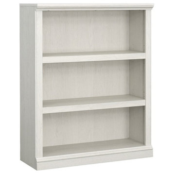 Sauder Select Engineered Wood 3-Shelf Bookcase in Glacier Oak Finish