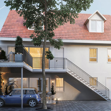 V-Ray Renderings for A Charming Residential Design