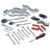 Tool Set- 135 Piece by Stalwart, Set Includes Screwdriver, Wrench, & Ratchet Set