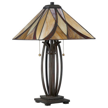 Quoizel Asheville Two Light Table Lamp TF1180TVA