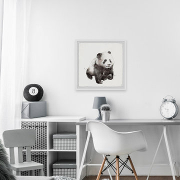 "Dreamy Panda" Framed Painting Print