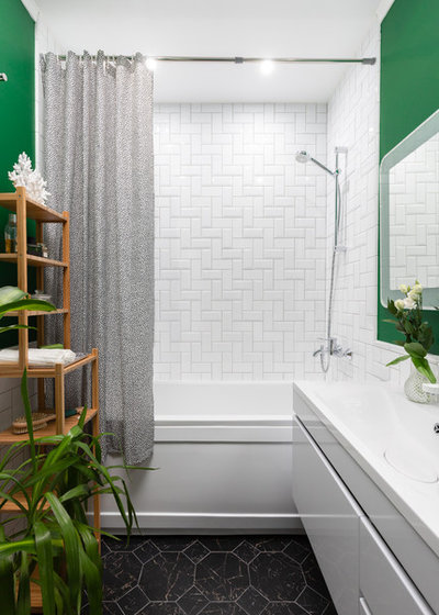 Современный Ванная комната by Дизайнер Алина Гамм