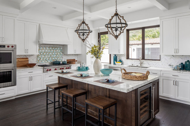 Mediterranean Kitchen by Christine Kimberlee Designs