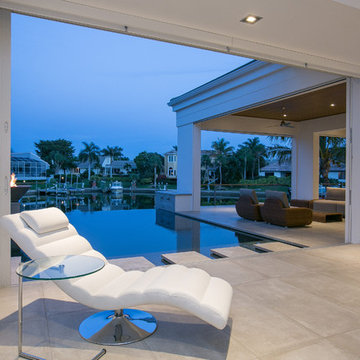 Poolside Lounge with Waterfront Views — Bay Isles South Longboat Key