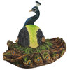 The Pleasing Peacock Sculptural Dish