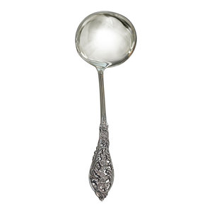 English Provincial By Reed and Barton Sterling Silver Gravy Ladle 7/"