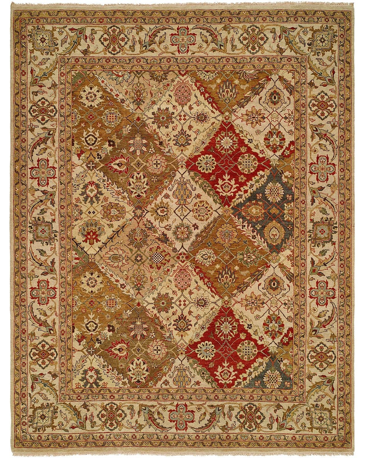 Allegro Hand-Knotted Rug, 9'x12' - Traditional - Area Rugs - by Kalaty ...
