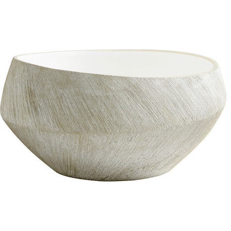 Cyan Large Selena Basin Bowl 08741, Natural Stone