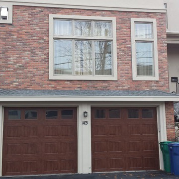 Traditional Brick Facade and Stone Exterior Upgrades