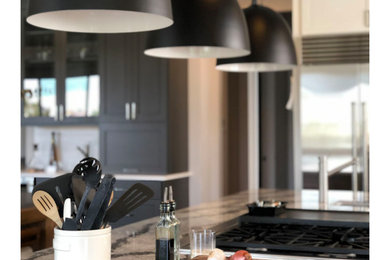 Inspiration for a modern kitchen remodel in Denver