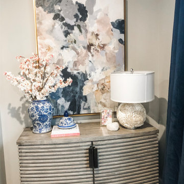 Rustic Glam Living Room