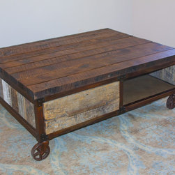 Vintage Industrial Coffee Table - Products