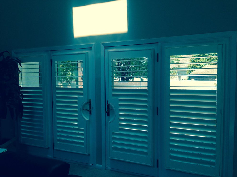 White Plantation Shutters
