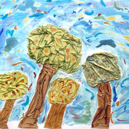 Family Time, 72 x 60 in - Paintings