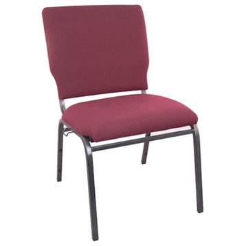 Flash Advantage Maroon Multipurpose Church Chairs, 18.5" Wide - SEPCHT185-104