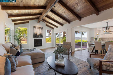 Trendy living room photo in San Francisco