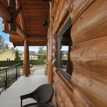 McFeely Drive Log Home Design