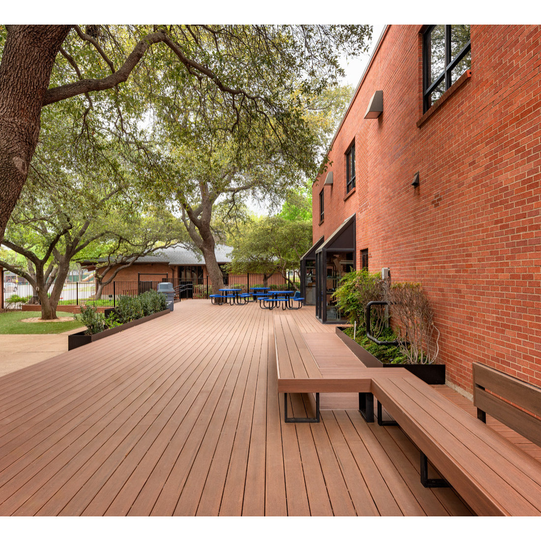 Confidential Private School Multi-Level ADA Deck