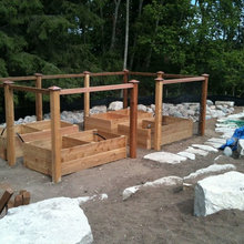 Cedar Enclosed Vegetable Garden